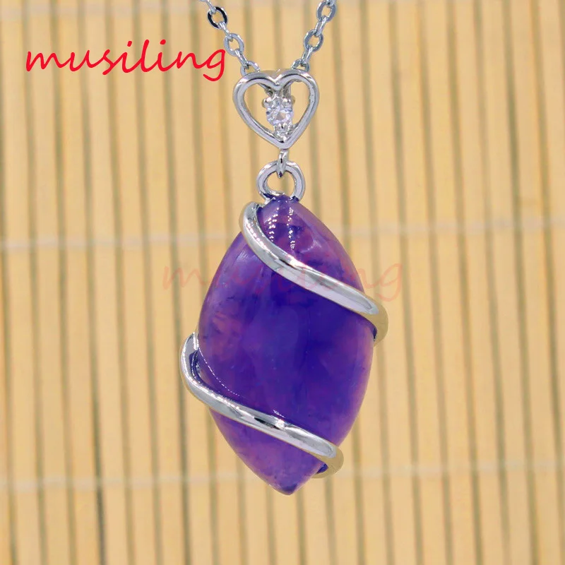 

Silver Plated Amethyst Red Agate etc Natural Stone Horse Eye Mascot Reiki Pendant Charms Amulet European Fashion Jewelry 10pcs