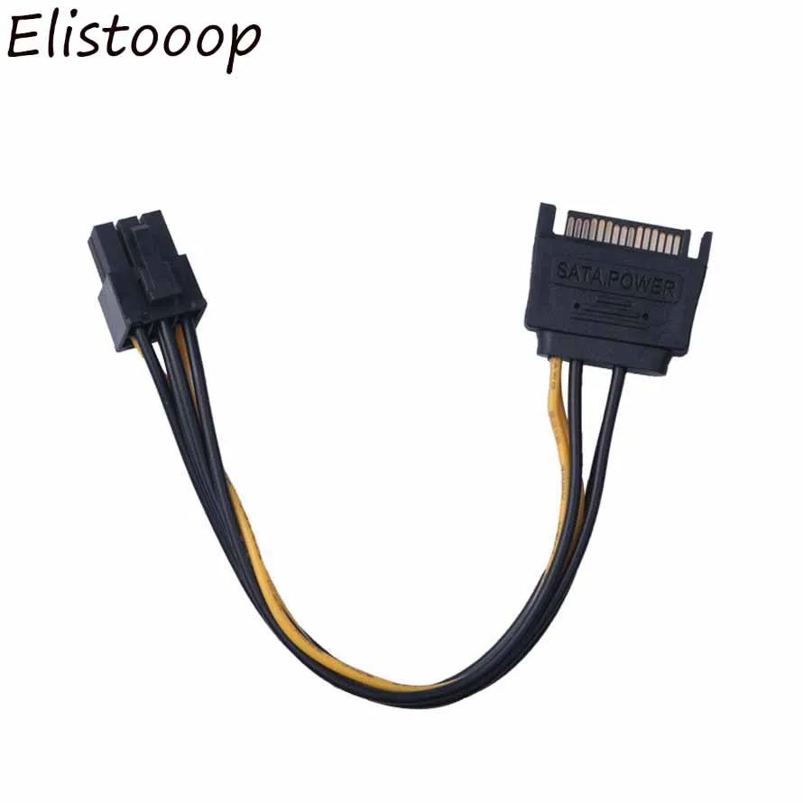 15 Pin SATA питание до 6 PCI Express Riser Card адаптер кабель питания 20 см EXPRESS E Sata