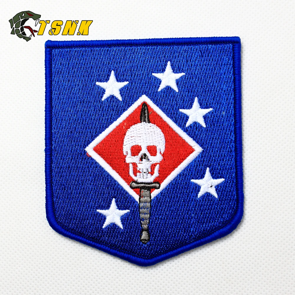 TSNK патчи для вышивки в стиле милитари любителей интерьера USMC/MARSOC |