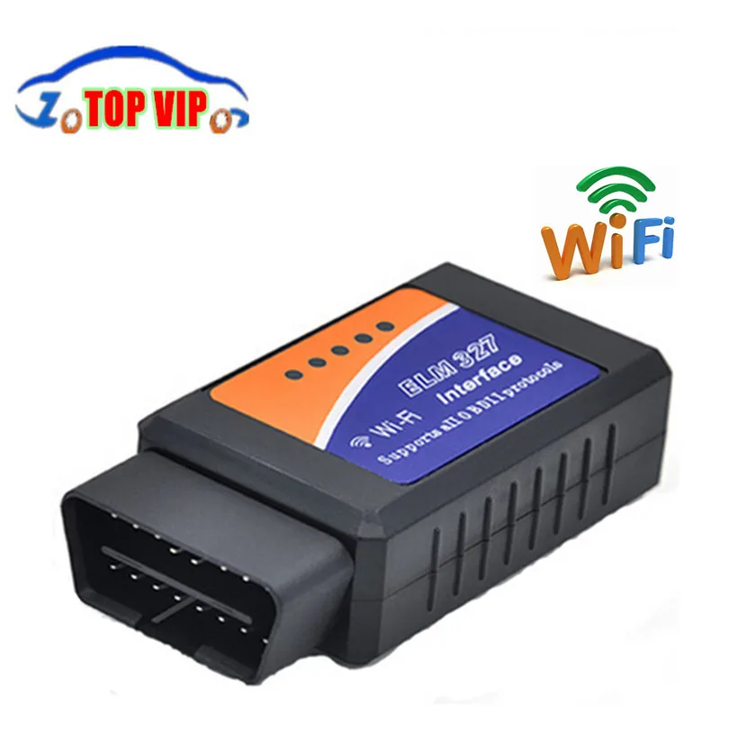 

Discount price Latest Version Wifi ELM327 Supports OBD2 OBDII Protocols ELM 327 Auto Diagnostic Scanner Tool
