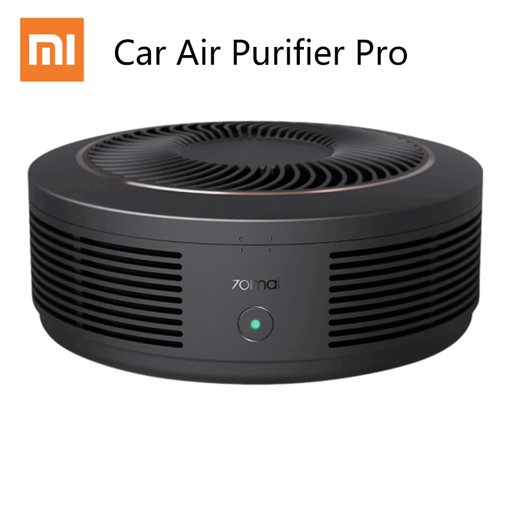 

Xiaomi 70Mai Car Air Purifier Pro PM2.5 Particles Filter Vehicle Air Purifier Car Fresh Air Purifier Oxygen Bar Air Fresher