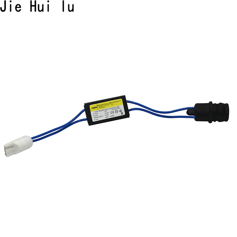 Предупреждение резистор-компенсатор Canbus T10 W5W 194 устраняет ошибки при загрузке кода считывателя гнезда