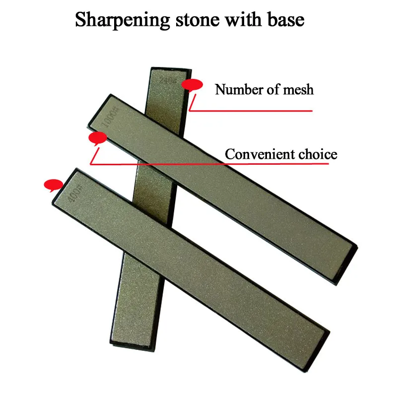 7 шт. профессиональная точилка для ножей Алмазный точильный камень угловая шлифовальная машина кухонные ножницы бритвы 120#240#400#600#1000#1200#1500