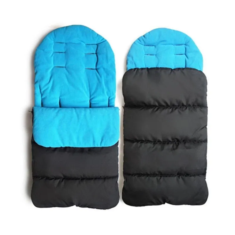 Новый универсальный Footmuff Cosy Toes фартук лайнер Багги коляска Хлопок Pad Универсальный чехол для ног аксессуары мягко