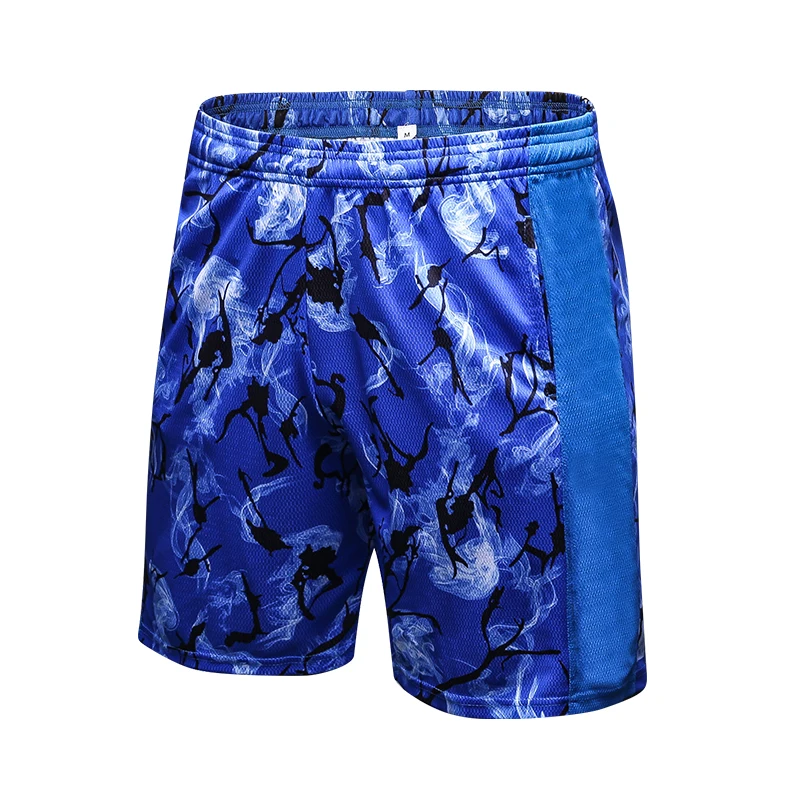 Мужская для спортзала Фитнес Хлопок камуфляжные шорты бег трусцой Спорт на открытом воздухе пот брюки мужские тренировки короткие брюки