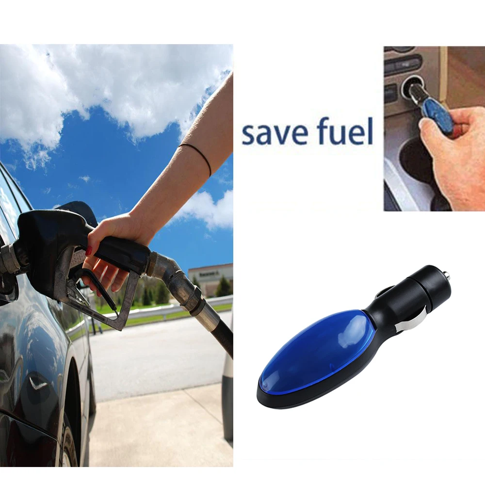 

1Pc Portable Car Fuel Saver for Car Vehicles Compact Save Gas Features Fuel Shark Save On Gas Economizer Black+Blue DropShipping