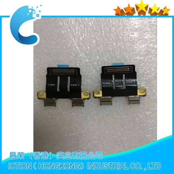 

New 821-01646-02 for Macbook Pro Retina 13" 15" A1989 A1990 Type-C USB-C Charging DC-IN DC Power Jack Board Connector 2018 Year