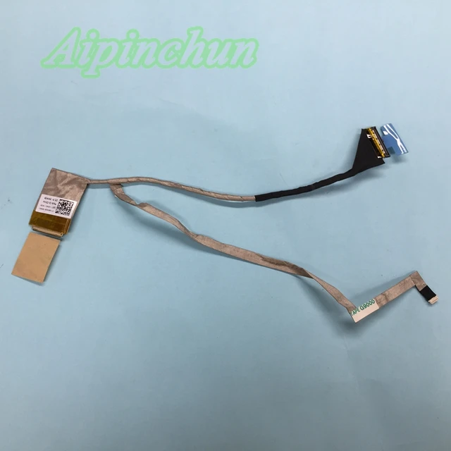 Cheap Aipinchun New Wistron LCD w camera Cable(DJ1)for DELL N4030 M4010 N4020 14V Laptop Screen LCD Cable P/N:50.4EK03.001 DP/N:0HXM39