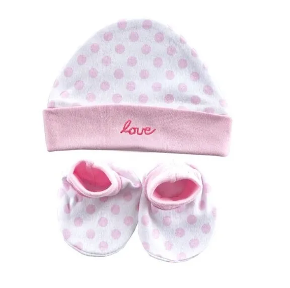 newborn baby cap and socks