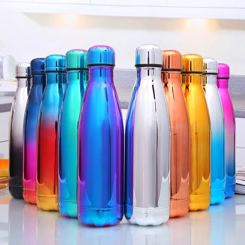 

500ml Dazzle colourful 24 hours Vacuum Insulated Stainless Steel Sports climbing Water Bottle