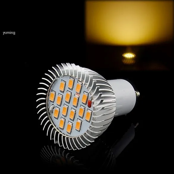 2014 новый GU10 из светодиодов лампы SMD5630 16 высокой мощности теплый белый прожектор 85