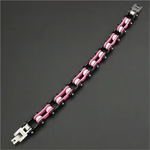 10$ pc горячий браслет байкера 316L из нержавеющей стали Модный популярный браслет в байкерском стиле