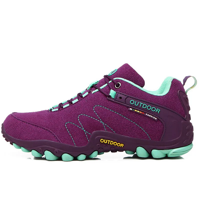 zapatos de mujer, мужские кроссовки, женская уличная спортивная обувь, обувь для бега для женщин, Нескользящие беговые кроссовки для бега по бездорожью, для прогулок - Цвет: purple