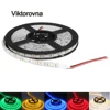 5050 SMD RGB Led Strip Light 60Leds/M DC 12V Non /ip65 Waterproof Kitchen Cabinet Counter LED Tape white red pink blue lamp ► Photo 1/6