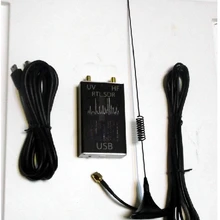 Перевозка груза падения 100 кГц-1,7 ГГц полный диапазон УФ ВЧ RTL-SDR RTL. SDR Настройщик USB приемник/R820T+ 8232 Ham радио