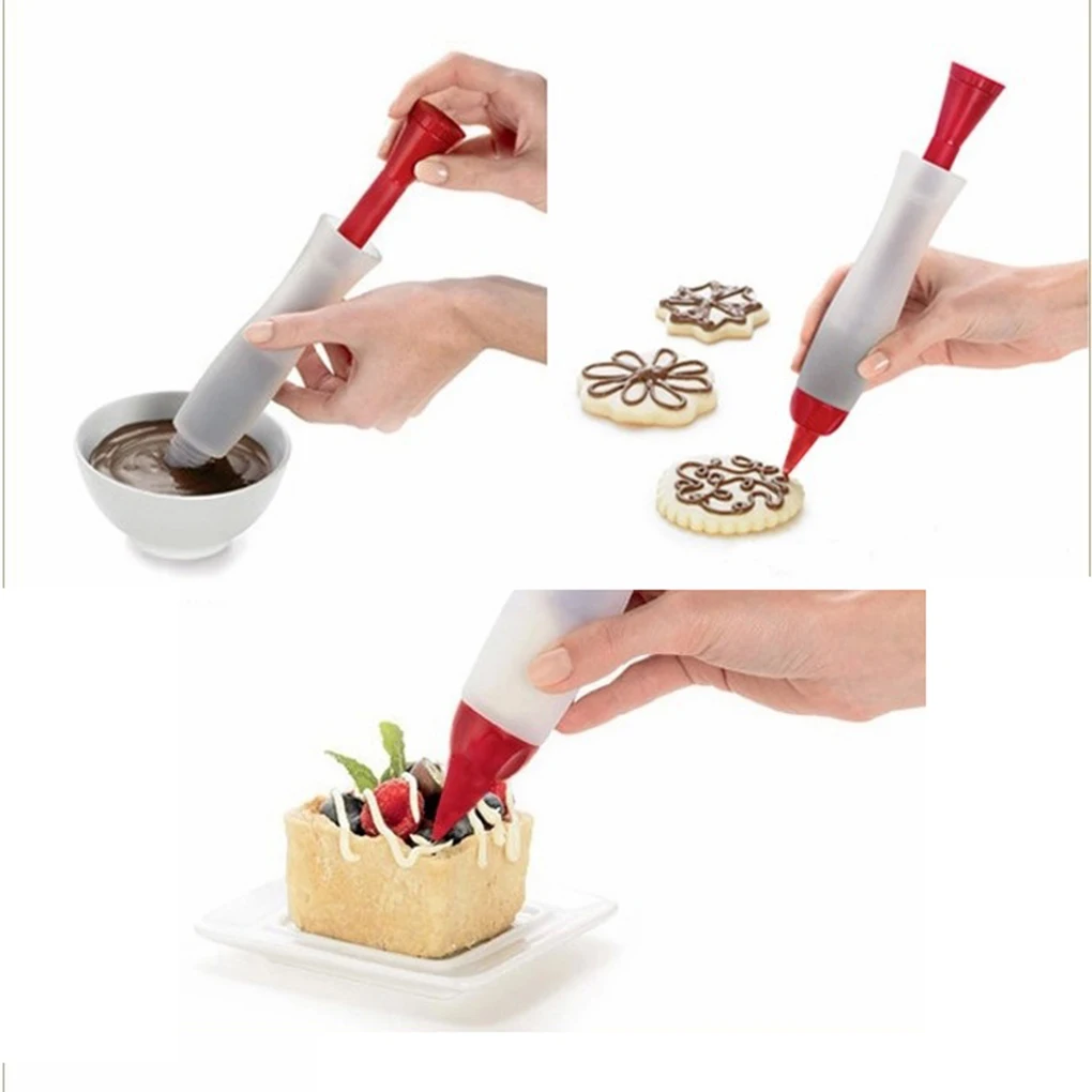 Warm Silica Gel Cake Decoration Pen Baking Decorating