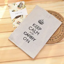 Новинка, ручная работа, ткань, хлопок, лен, полотенце, портативная туалетная бумага, набор туалетной бумаги, домашняя декоративная ткань, коробка, практичная, YF