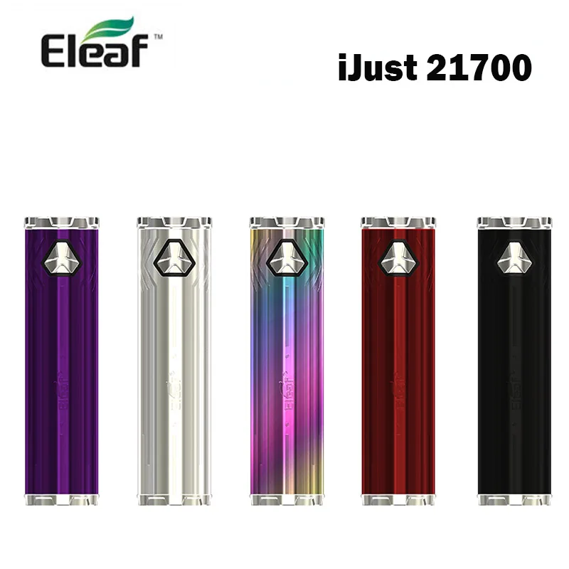 Eleaf iJust 21700 Box Mod compatiable with single 21700 / 18650 battery Output wattage 80W max Eleaf iJust 21700 Box Mod compatiable with single 21700 / 18650 battery Output wattage 80W max