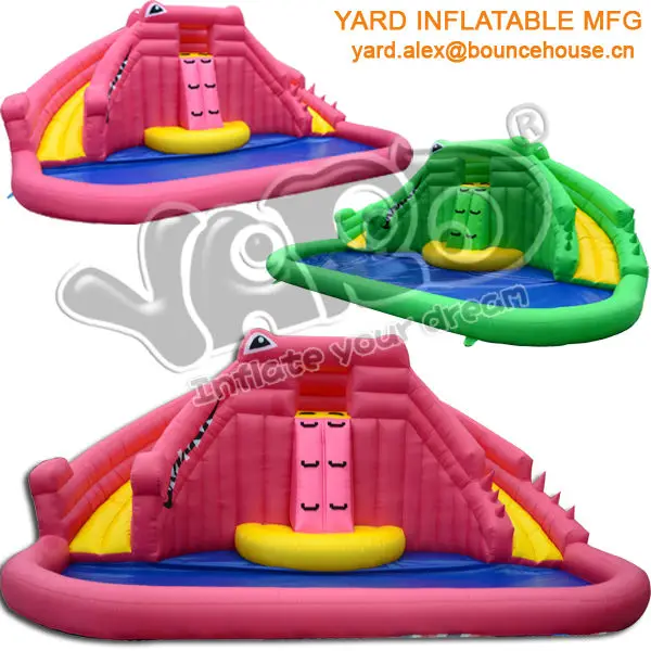 Crocodile water slide,inflatable water slide,giant inflatable water slide for sale