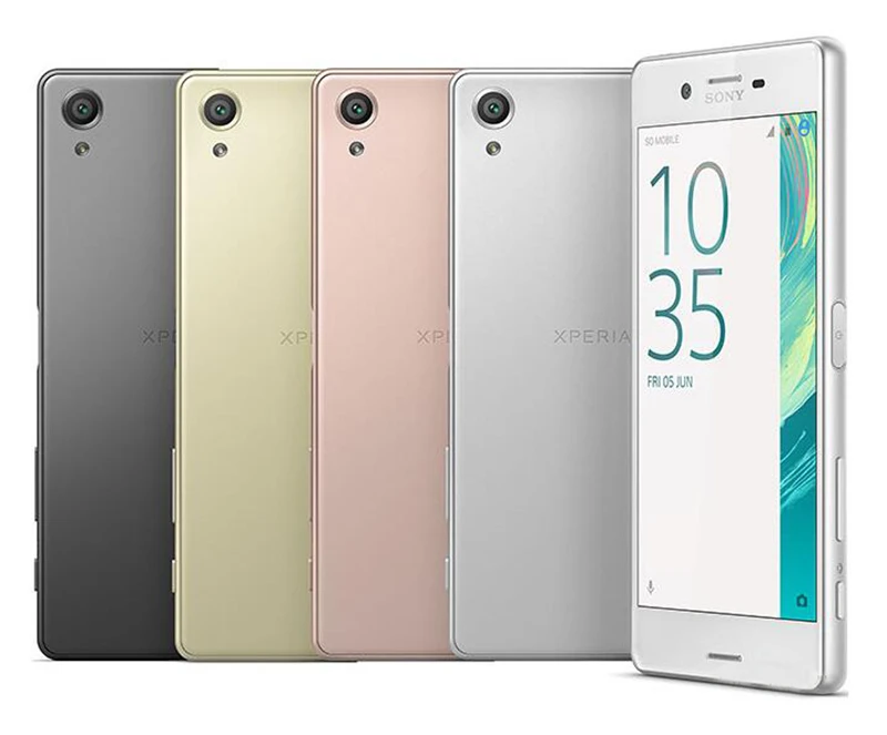 Разблокированный мобильный телефон sony Xperia X F5121, 3 Гб ОЗУ, 32 Гб ПЗУ, 5,0 дюймов, Android, шестиядерный процессор, камера 23 МП, одна Sim, 1080 P, Wi-Fi