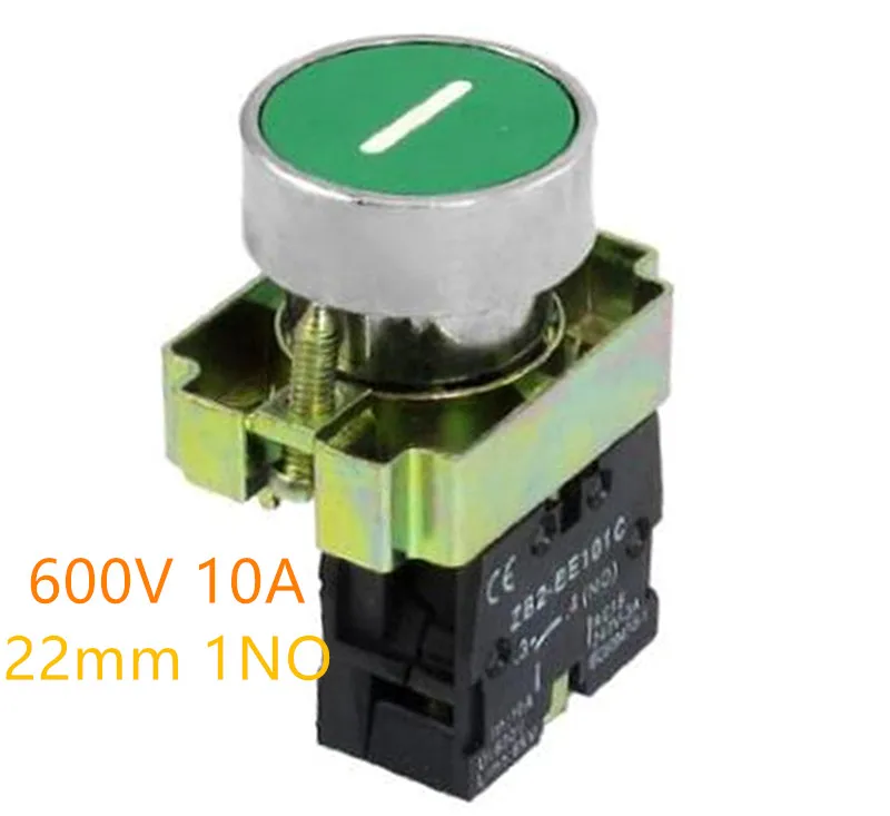 

1PCS XB2-BA3311 600V 10A 22MM Pushbutton Switches uxcell 1 NO Momentary Push Button Switch