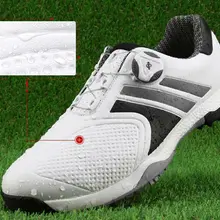 Высокое качество! PGM обувь для гольфа летние противоскользящие дышащие кроссовки для мужчин супер водонепроницаемая Мужская спортивная обувь