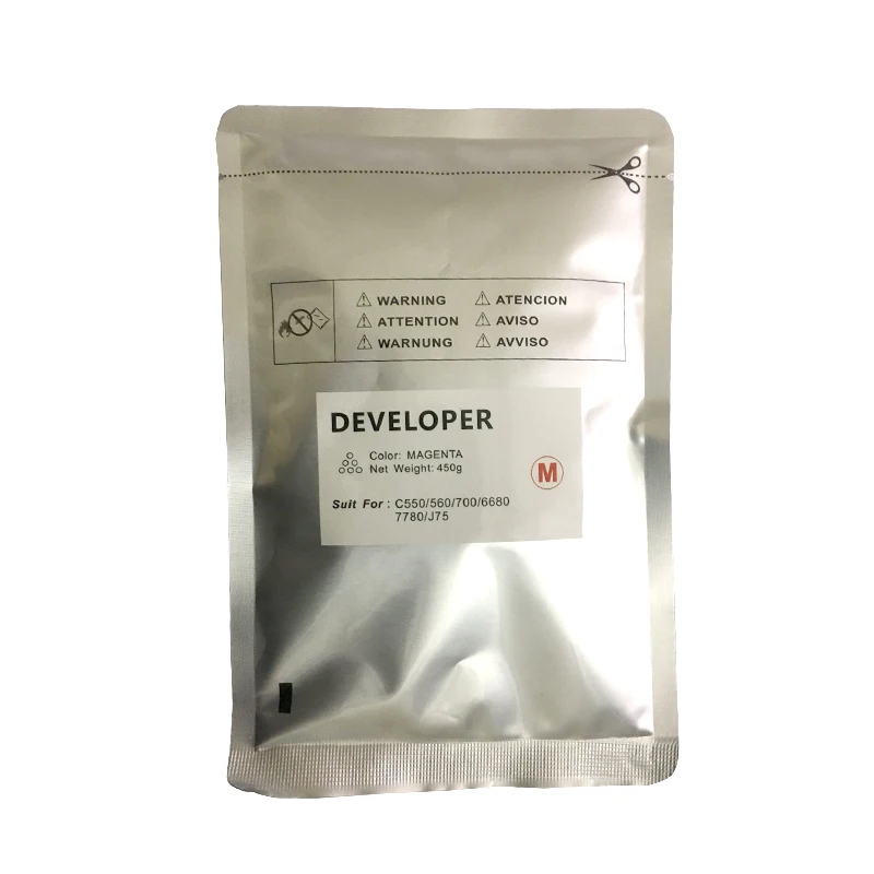Многоразовый застройщик для принтеров Xerox 5065 550 C700 J75 C75 560 6680 7780 7775 черный голубой