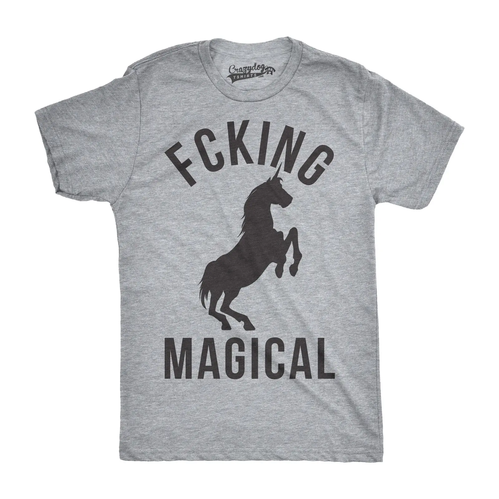 Mens Magical Funny T shirts Unicorn Vintage Tees Cool Hilarious Novelty