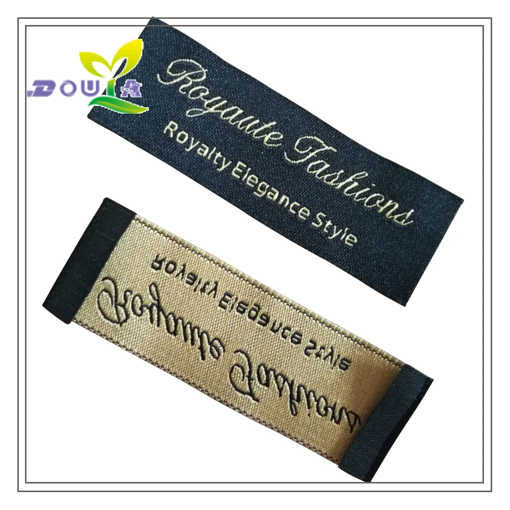 Customized Fabric Labels For Zipper Puller Custom Personalized Woven Label  Garment Tag With Own Logo Sew Name Tags For Clothing