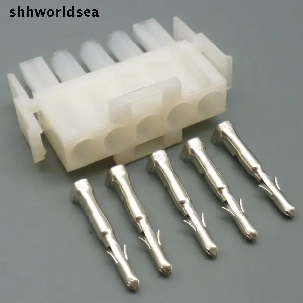 

shhworldsea 5/30/100sets 2.1mm kit automotive waterproof wire connector