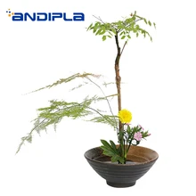 Икебана искусство бонсай Винтаж керамический цветочный горшок/Садоводство гидропоники кашпо контейнеры держатель для миски настольные вазы Декор ремесла