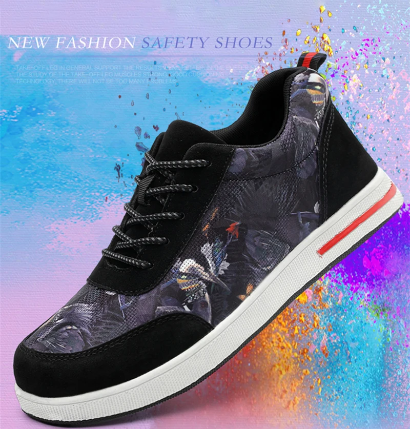 New-exhibition-2019-Fashion-Men-Safety-Shoes-Steel-Toe-color-Canvas-Work-Shoes-anti-smashing-piercing-Protective-Casual-Sneaker (10)