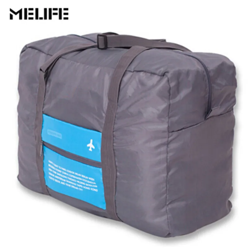 

MELIFE Large Capacity Unisex Gym Duffle Bags WaterProof Nylon Packing Cube Sports Bag Clothing Organizer Folding Bag Handbags