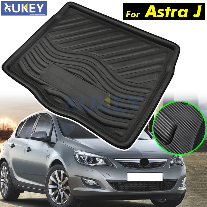 

Tailored For Opel Vauxhall Holden Astra J PJ GTC Mk6 2009 - 2015 Boot Cargo Liner Tray Trunk Floor Mat 2010 2011 2012 2013 2014