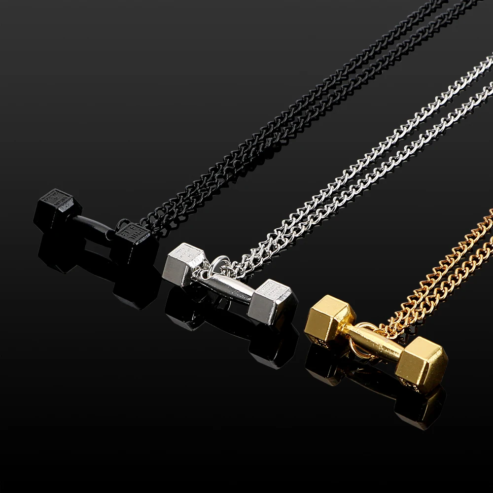 YOSOLO Hanging Ornaments Car Rear View Mirror Ornament Alloy Dumbbell Creative Car Styling Car Pendant Auto Decoration