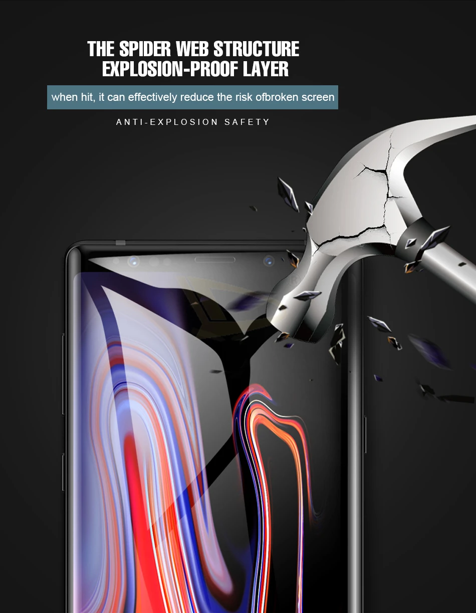 Полноэкранная Гидрогелевая мягкая пленка для samsung Galaxy S8 S9 PLus Note 9 8 10 защитная пленка на samsung S7 S6 EDGE не стекло
