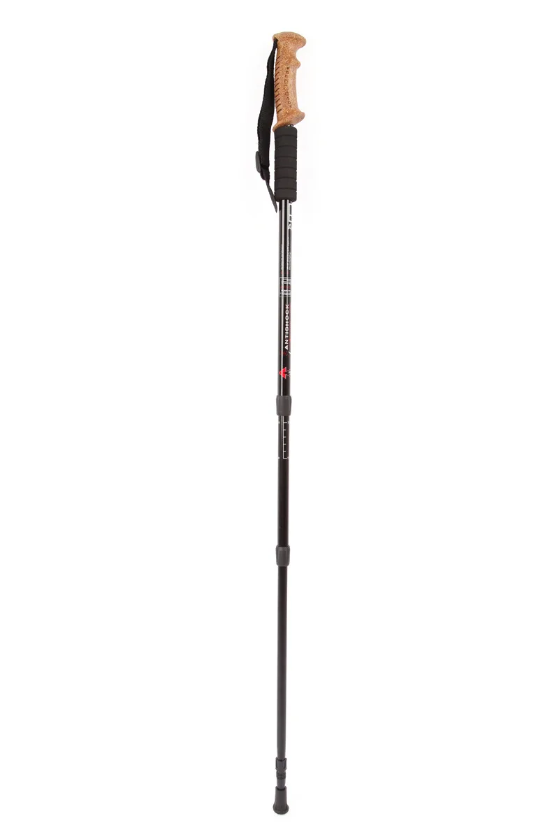 4 colores Trekking ajustable caminando Anti-Shock bastones de senderismo Alpenstock de carbono de acero de tungsteno de polo 4 colores Trekking ajustable caminando Anti-Shock bastones de senderismo Alpenstock de carbono de acero de tungsteno de polo