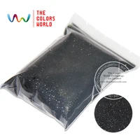 Paillettes nacrées résistantes aux solvants, couleurs noires, 0.2MM, taille 008, pour vernis à ongles gel ou autre décoration artistique, TCP16 3