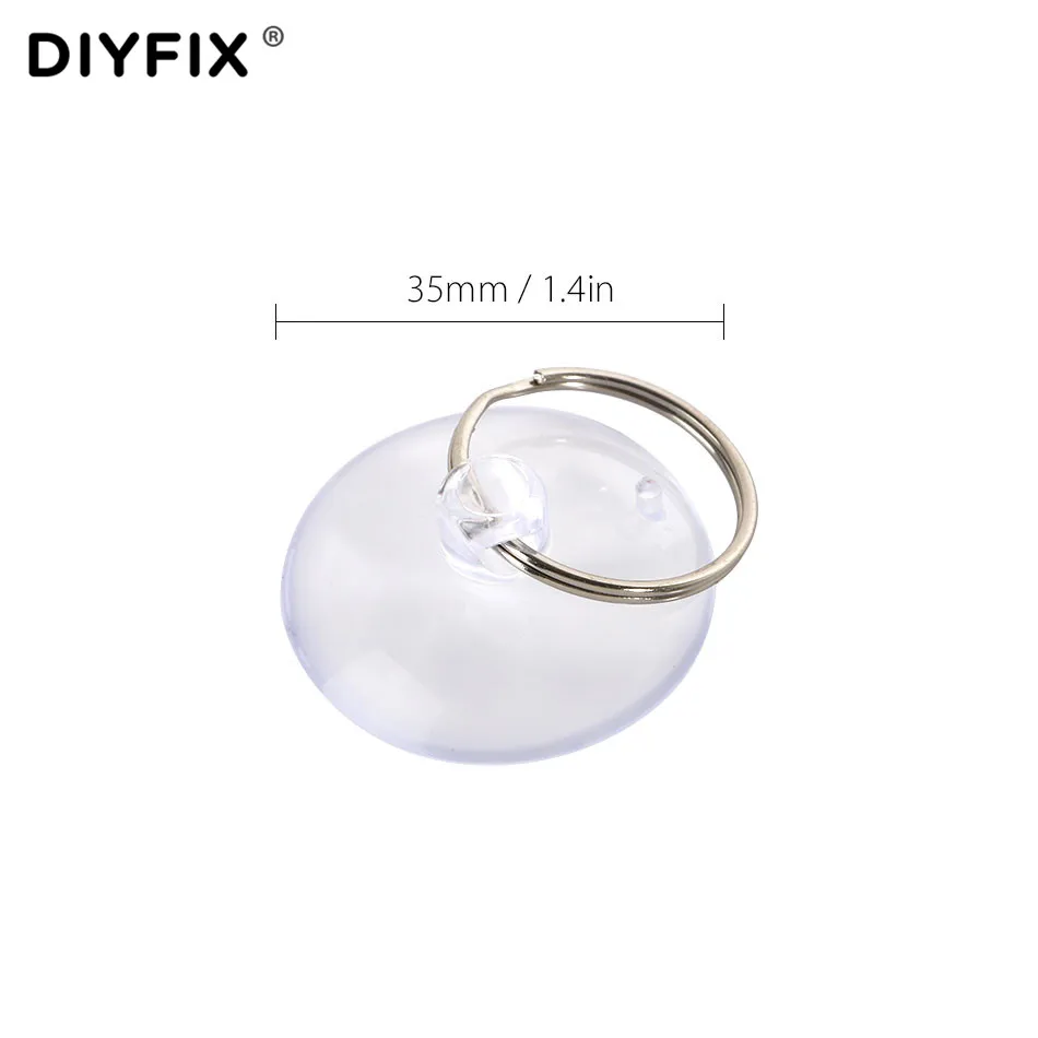 DIYFIX светильник Кая маленькая присоска с металлическим кольцом для ключей