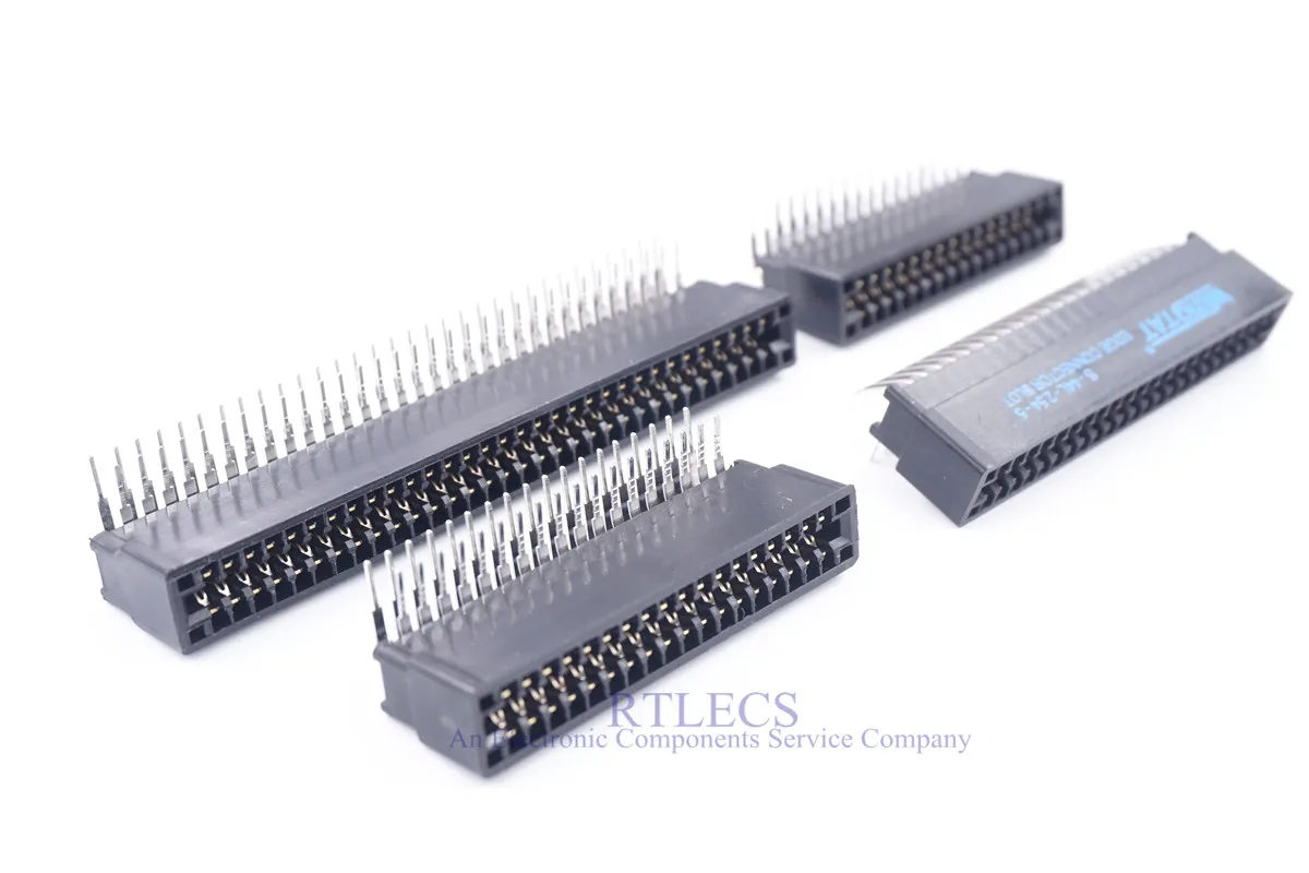 5 шт. разъем для кромки 2 54 мм Шаг 8 10 12 14 16 20 22 24 26 30 36 44 50 60 62 64 72 Pin PCB Gold Finger Socket под