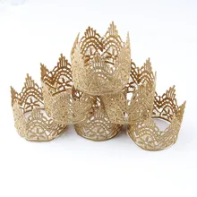 Gran oferta de accesorios de moda corona de encaje circular caqui DIY diadema para niñas accesorio para el pelo horquilla para cabello para niños accesorio