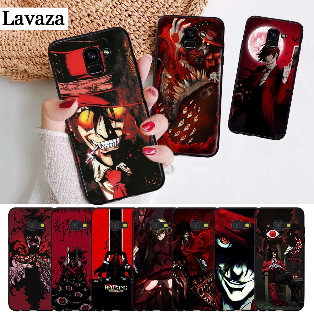 Силиконовый чехол с аниме Hellsing Alucard Fan Для Samsung A2 Core A3 A5 A6 Plus A7 A8 A9 A10 A30 A50 A60 A70 A10S A30S A50S