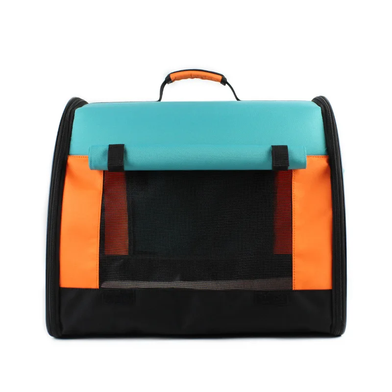 Дорожная сумка для кошек плюшевый питомник для собак Трехцветная парусиновая сетка на плечо Оксфорд дышащая Складная летняя складная палатка для домашних животных на открытом воздухе