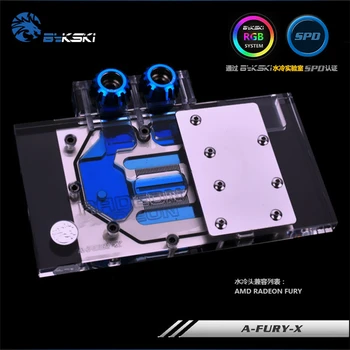 

Bykski A-FURY-X A-MD RADEON FURY full coverage Graphics Card Water Cooling.