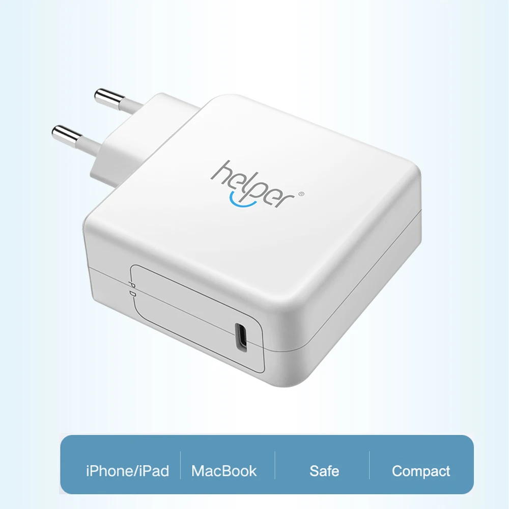 Helper USB Type-C Charger Mobile Phone Charger Wall Travel Charger Adapter PD 30W Fast Charging For