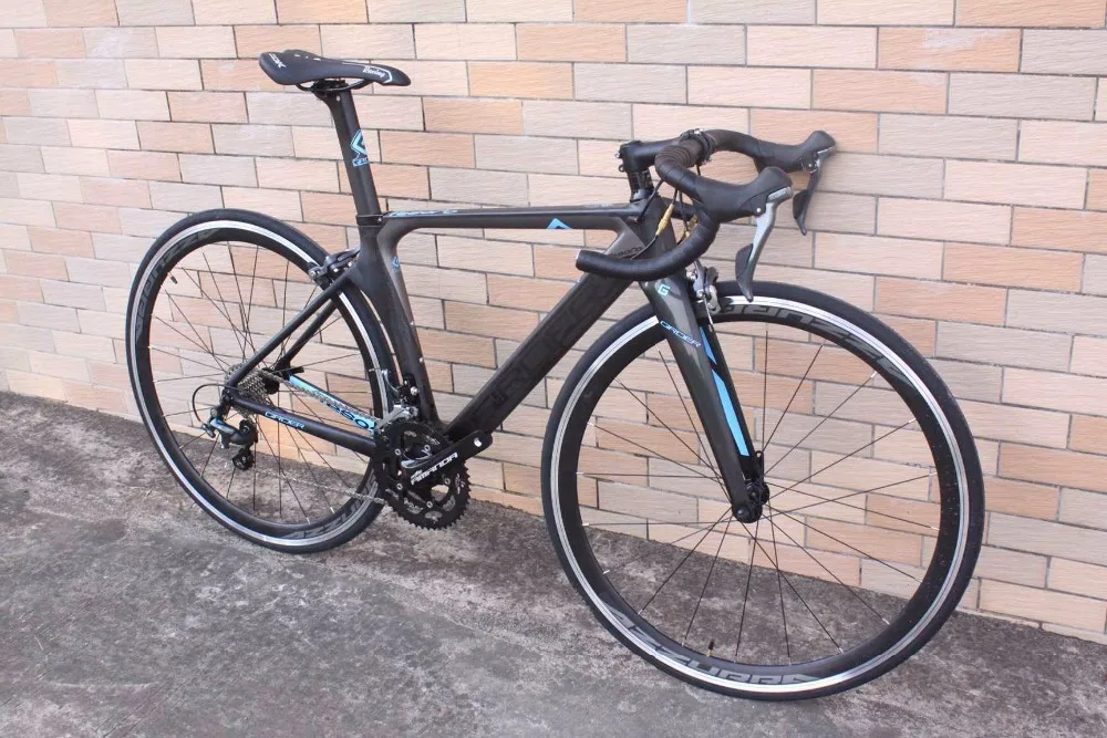 Perfect 700C Road Bike Carbon Fiber Frame / Fork / Seatpost Cycling Bicycle 22 Speed 105 5800 Group Set Bicicleta 4