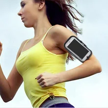 Беговая велосипедная сумка наручный ремешок для рук спортивный Чехол для мобильного телефона держатель для хранения аксессуар водонепроницаемый чехол для samsung huawei