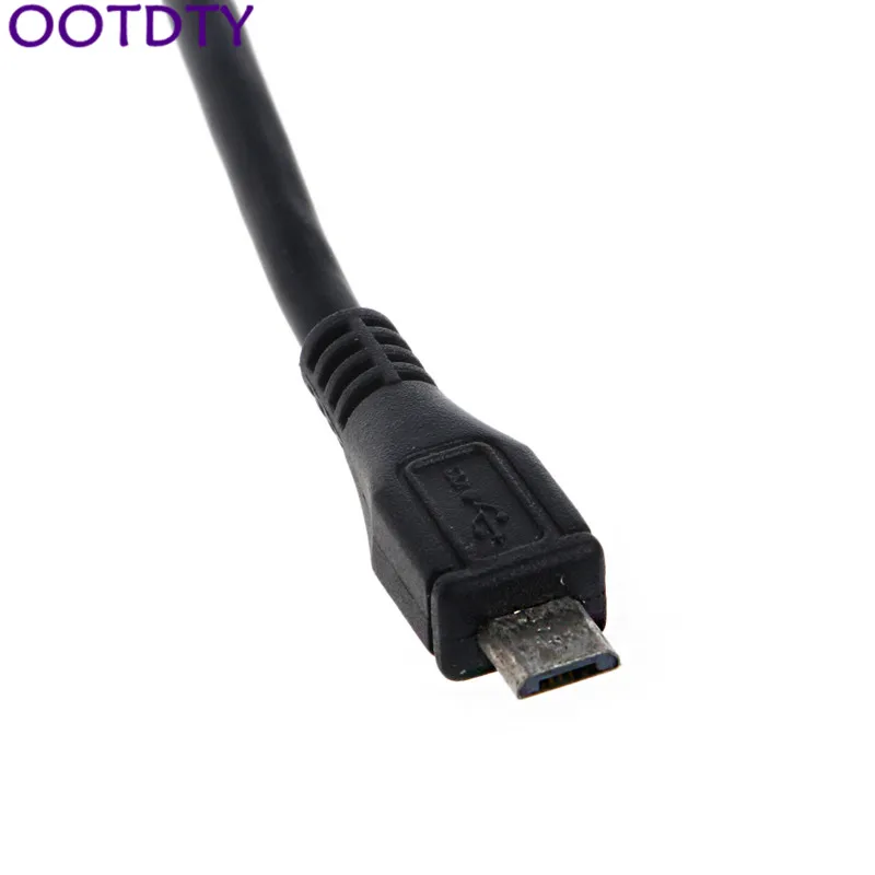 المصغّر USB 5 دبوس B ذكر إلى البسيطة USB 5 دبوس ذكر محول محول كابل البيانات الحبل