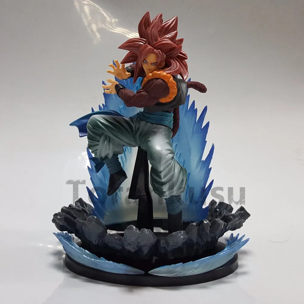 Dragon Ball Z gogeta фигурки Мощность эффект pvc 200 мм аниме Dragon Ball Супер Гоку Вегета модель игрушка в подарок DBZ