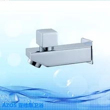 Современный с одной ручкой Ручная стирка Латунное настенное крепление Ванная комната Кухня Туалет Прачечная раковины смесители DLCF027